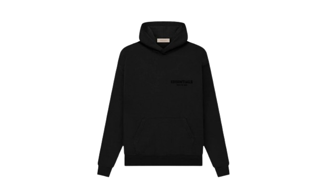 Essentials Pullover Hoodie (FW22) Stretch Limo/Black