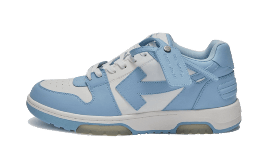 Out Of Office “OOO” Calf Leather White Light Blue