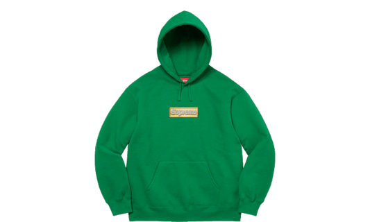 Bling Box Logo Hooded Sweatshirt Green