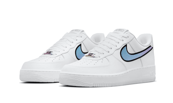 Air Force 1 Low White Blue Iridescent