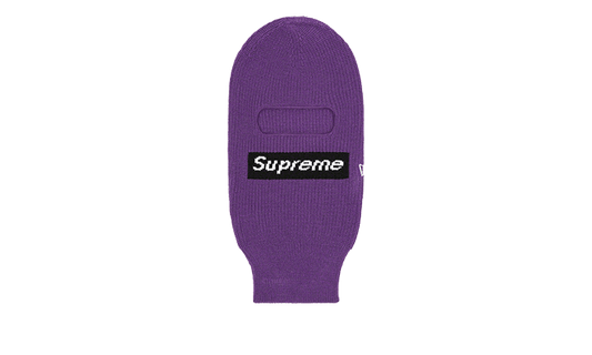 Supreme New Era Box Logo Balaclava Dark Purple