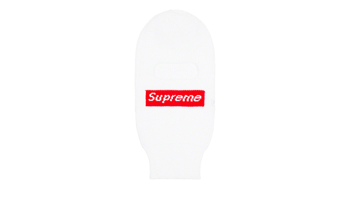 Supreme New Era Box Logo Balaclava White