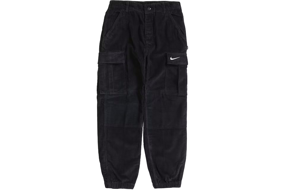 Nike Arc Corduroy Cargo Pant Black