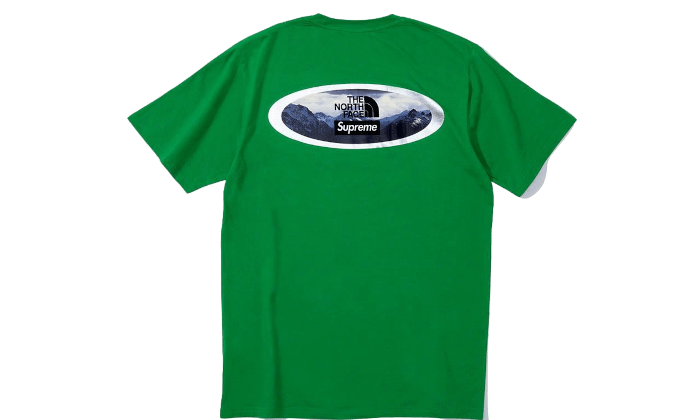 The North Face Lenticular Mountains Tee Green