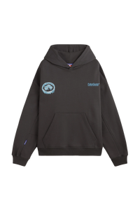 Fakegods Iced Logo Hoodie Dark Grey