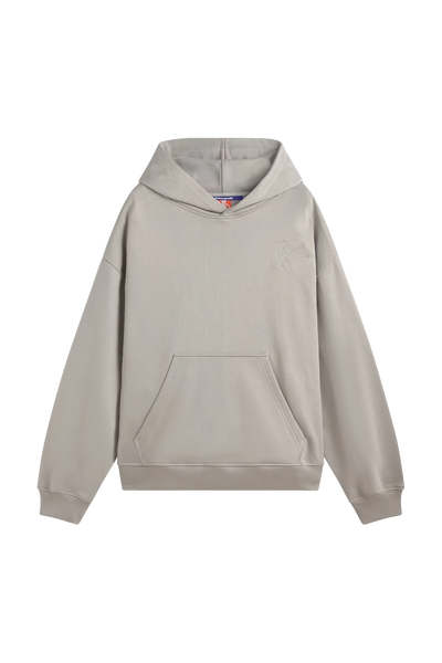Sweat à capuche Fakegods Star gris moyen