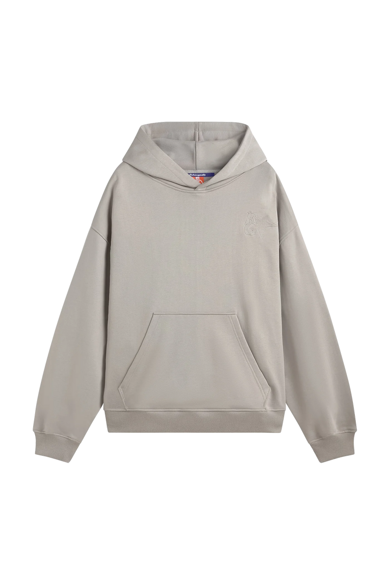 Fakegods Star Hoodie Mid Grey