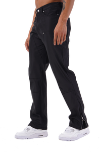 Black Cargo Trousers