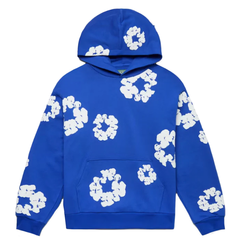 Denim Tears The Cotton Wreath Sweatshirt Blue