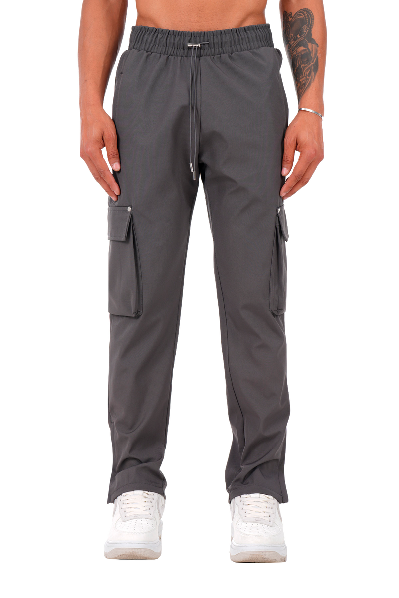 Anthracite Regular Cargo Utility Trousers