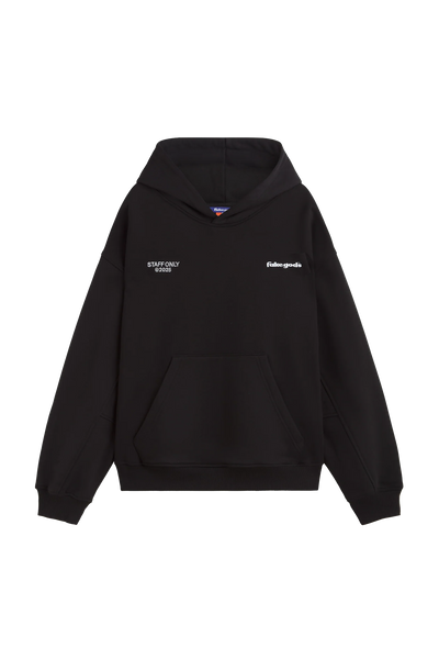 Sweat à capuche noir Fakegods Staff