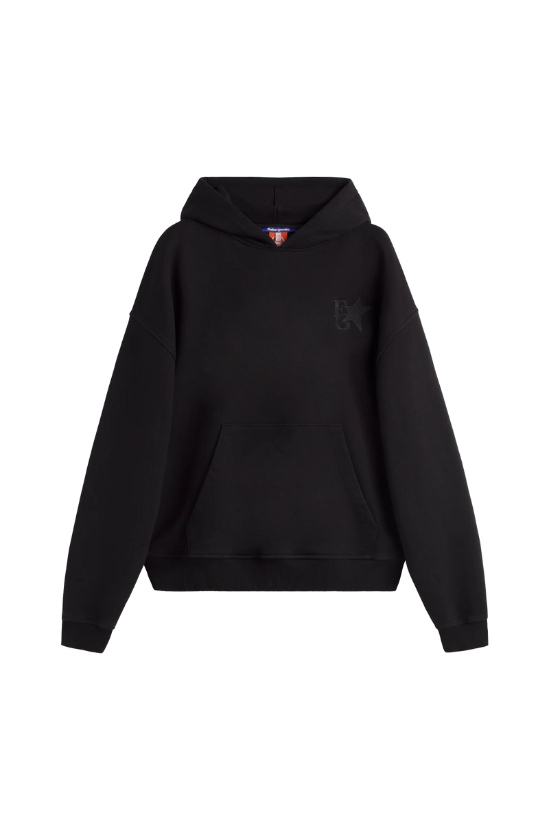 Fakegods Star Hoodie Black