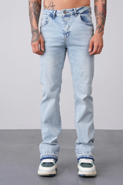 JEAN ZIPPED LL2000271 - BLEU