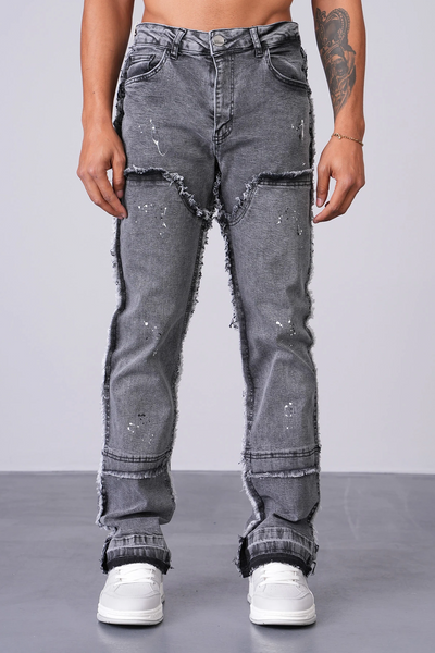JEAN FLARE LL2000212 - GRIS
