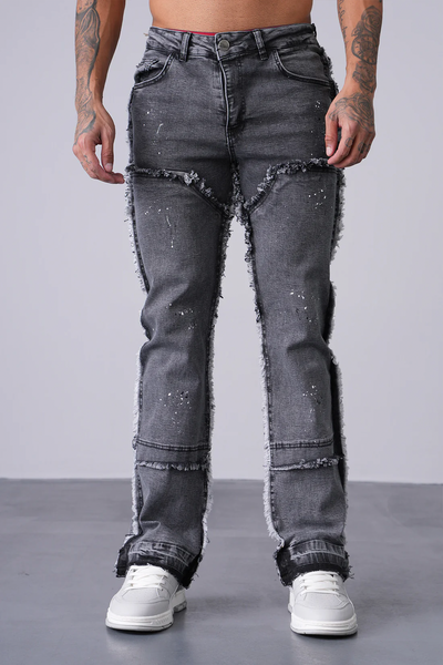 JEAN FLARE LL2000199 - GRIS