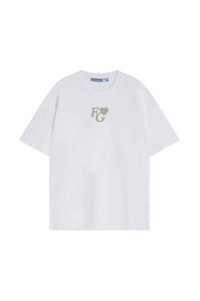 T-shirt Saint-Valentin Fakegods blanc