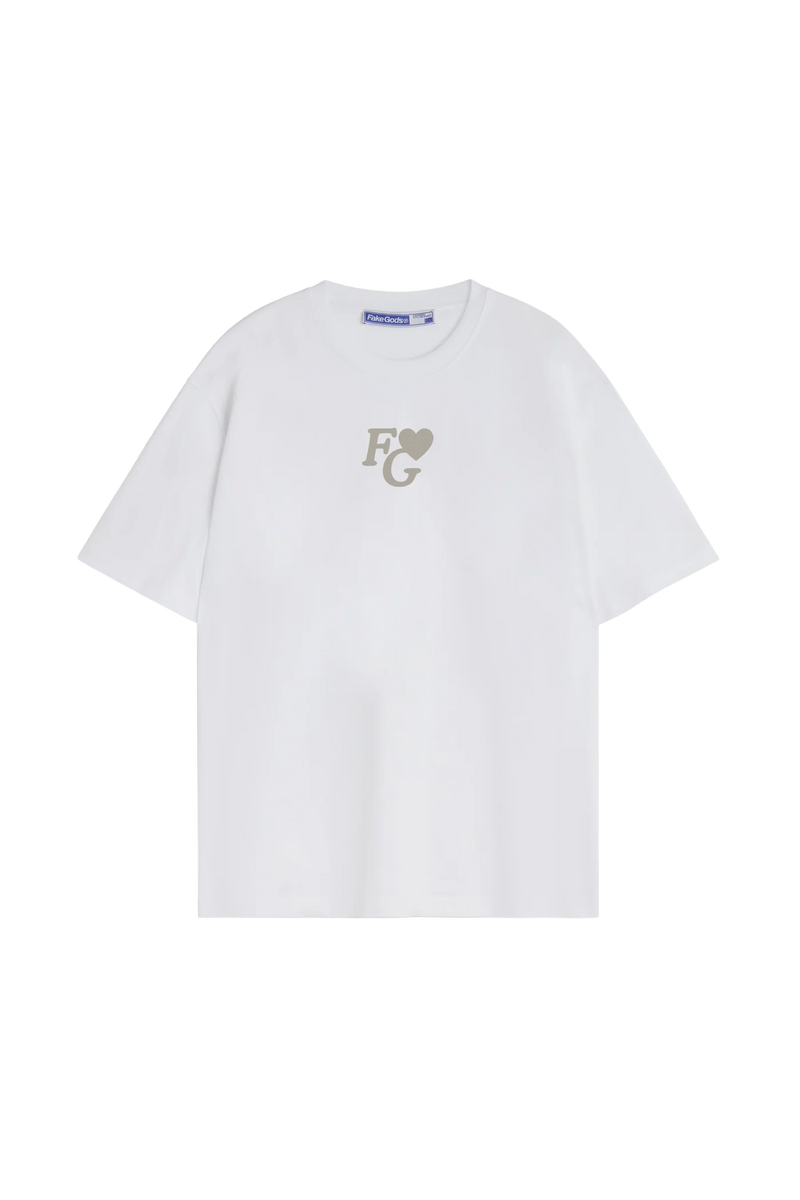 Fakegods Valentines Tee White