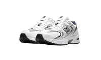 New Balance 530 White Silver Navy