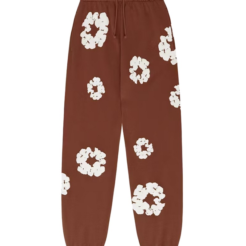 Denim Tears The Cotton Wreath Sweatpants Brown