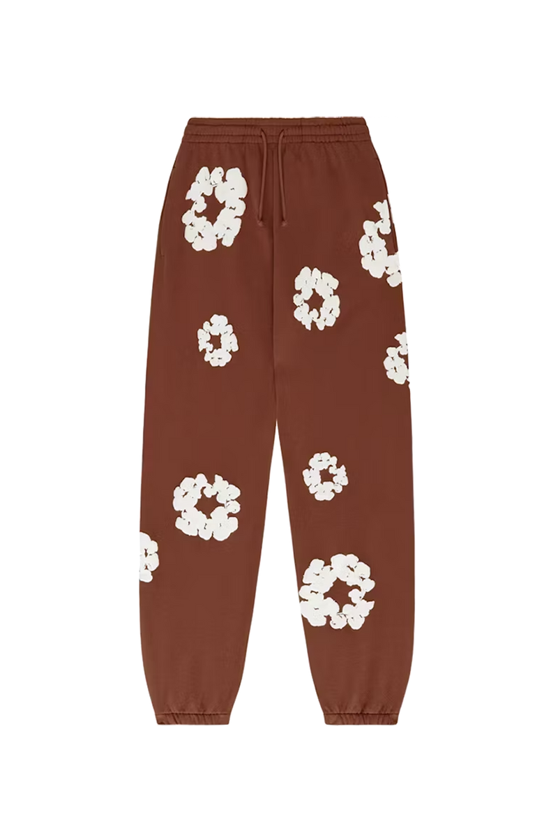 Denim Tears The Cotton Wreath Sweatpants Brown