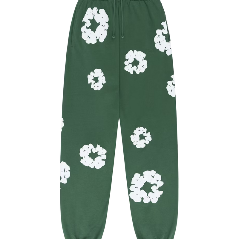 Denim Tears The Cotton Wreath Sweatpants Green