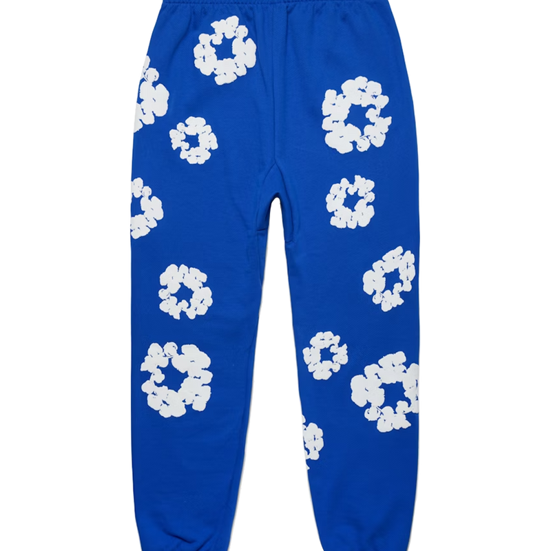 Denim Tears The Cotton Wreath Sweatpants Blue