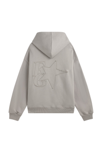 Fakegods Star Hoodie Mid Grey