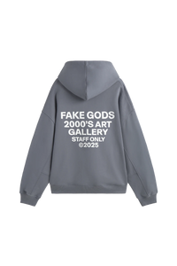STAFF HOODIE BLUE GREY