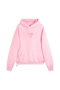 Fakegods Valentines Hoodie Rose