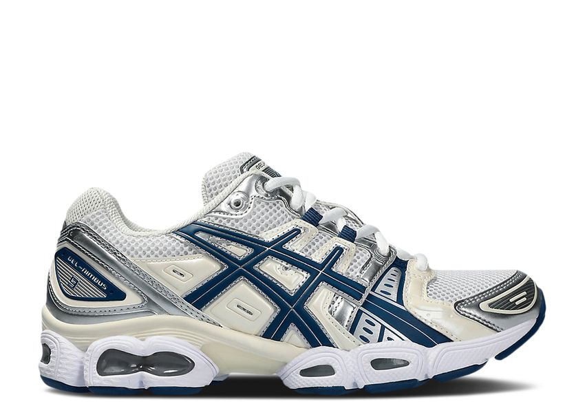 ASICS Gel-Nimbus 9 White Light Indigo (Women's) (10224257204551)