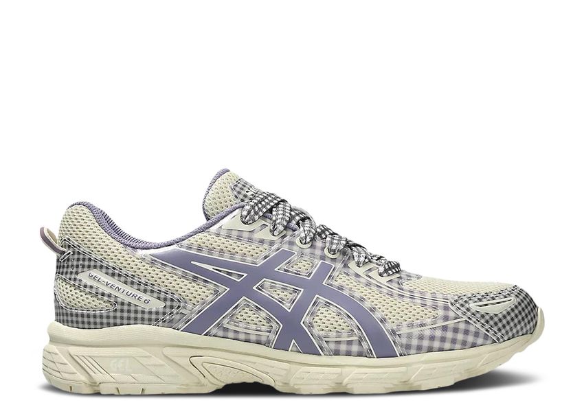 Asics Gel-Venture 6 Story mfg. Vanilla Violet Quartz Gingham (10224295444807)