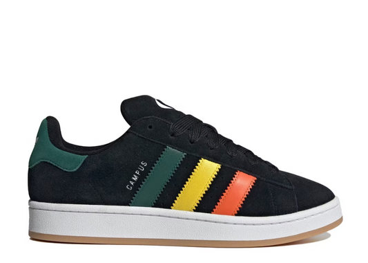 Adidas Campus 00s Core Black Yellow Orange (9865097675079)