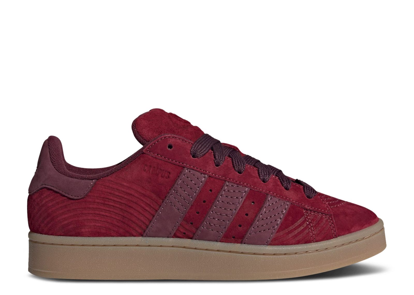 Adidas Campus 00s Japanese Rock Garden Burgundy (9865095381319)