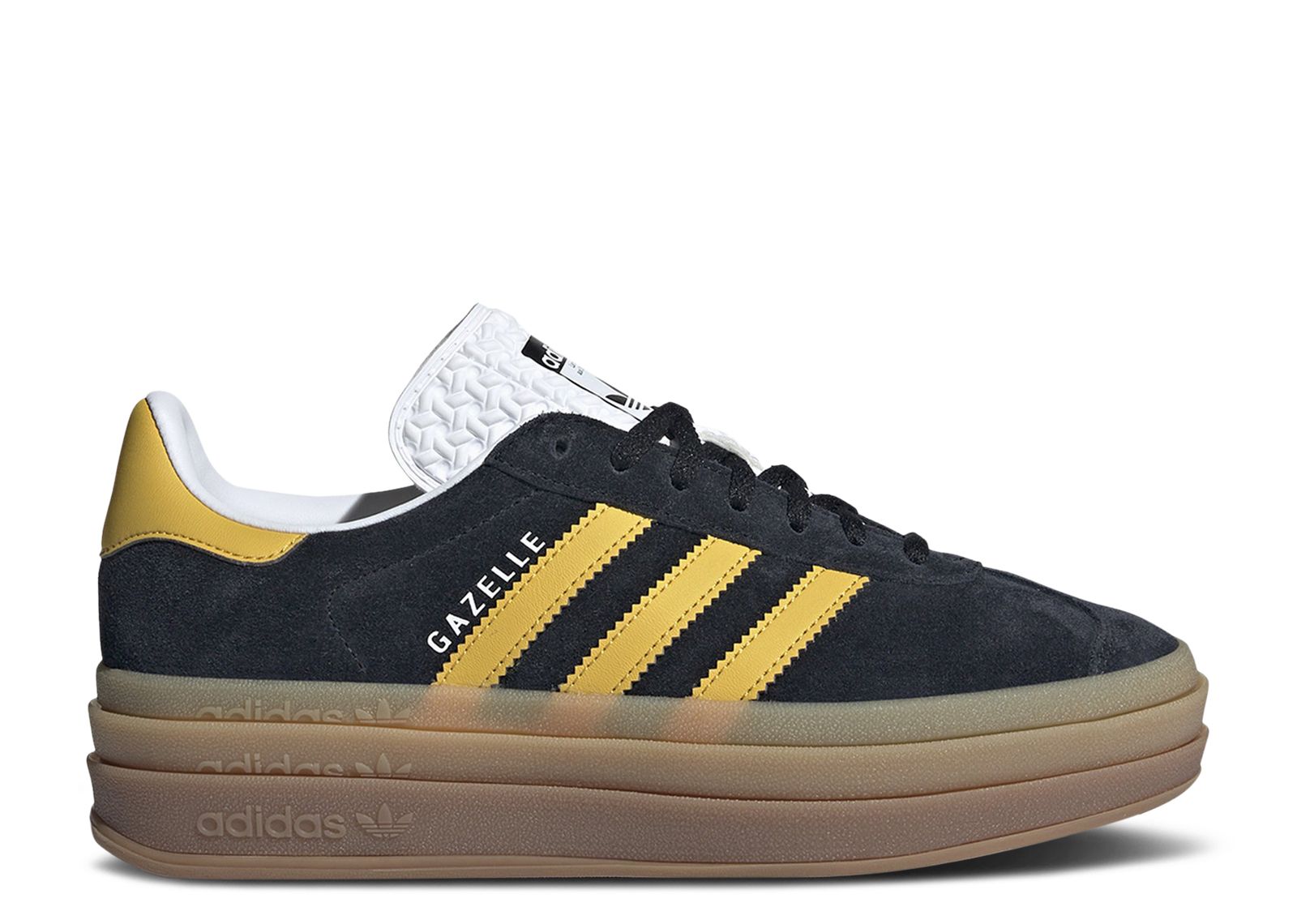 Adidas Gazelle Bold Black Gold (9865095086407)