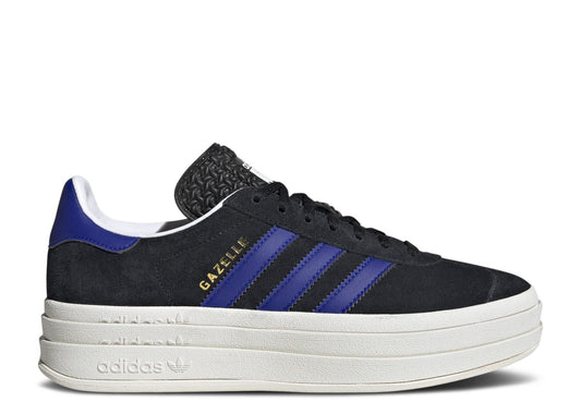 Adidas Gazelle Bold Core Black Lucid Blue (9865520808263)