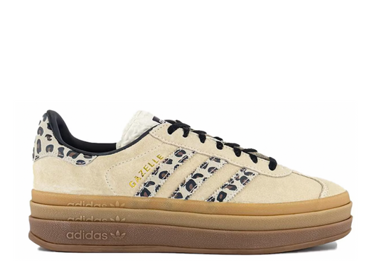 Adidas Gazelle Bold Cream Black Leopard (9865116483911)