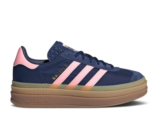 Adidas Gazelle Bold Dark Blue Pink Spark (9865118744903)