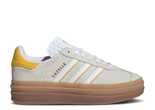 Adidas Gazelle Bold Ivory Bold Gold (9865126052167)