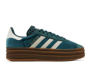 Adidas Gazelle Bold Mineral Green Velvet (10004619788615)