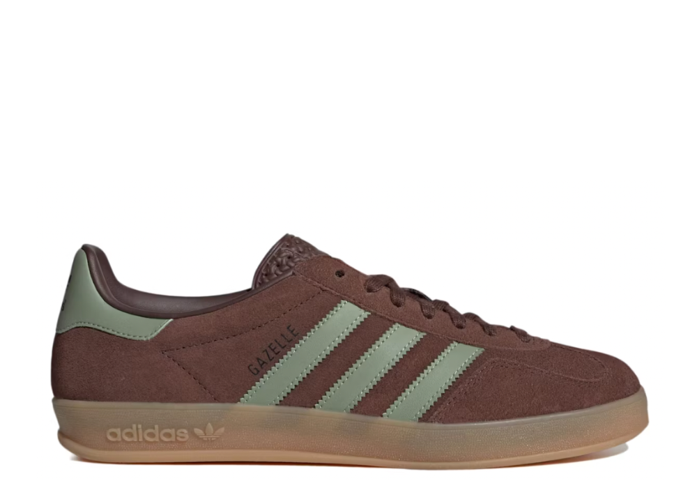 Adidas Gazelle Indoor Auburn Silver Green (9864865218887)