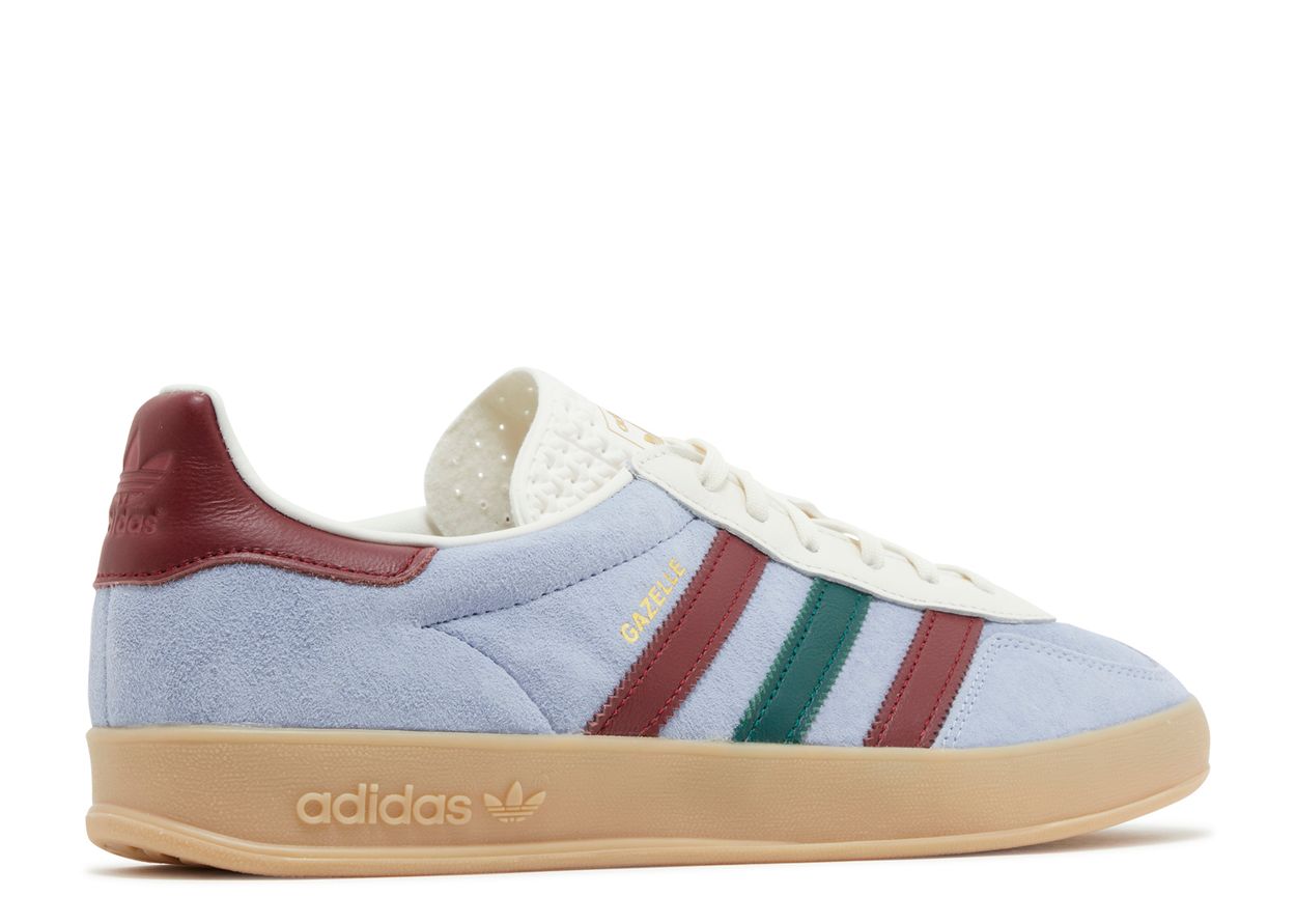 Adidas Gazelle Indoor Blue Dawn Collegiate Burgundy (9865075556679)