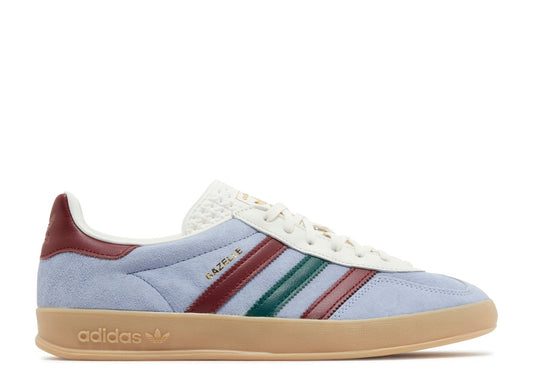 Adidas Gazelle Indoor Blue Dawn Collegiate Burgundy (9865075556679)