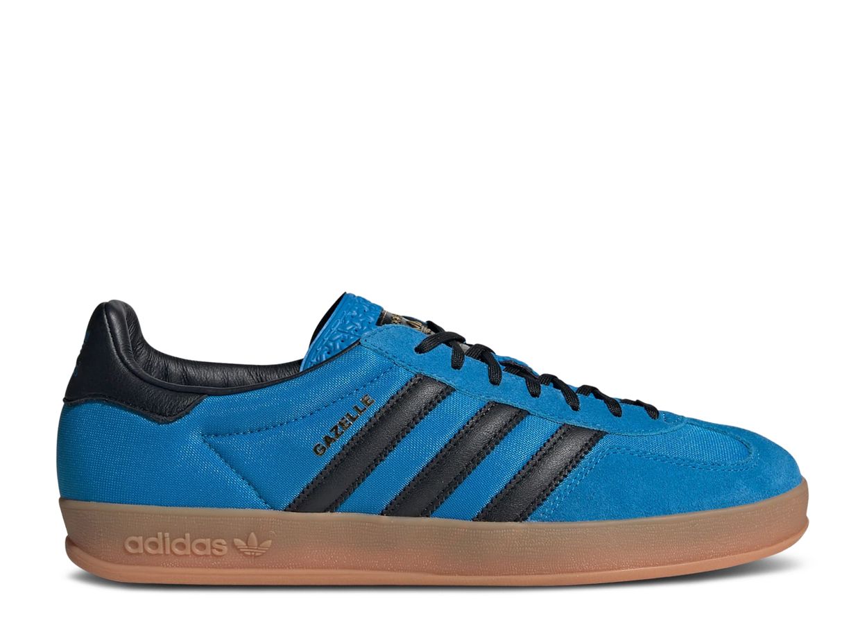 Adidas Gazelle Indoor Bright Blue Black Gum (9865078505799)