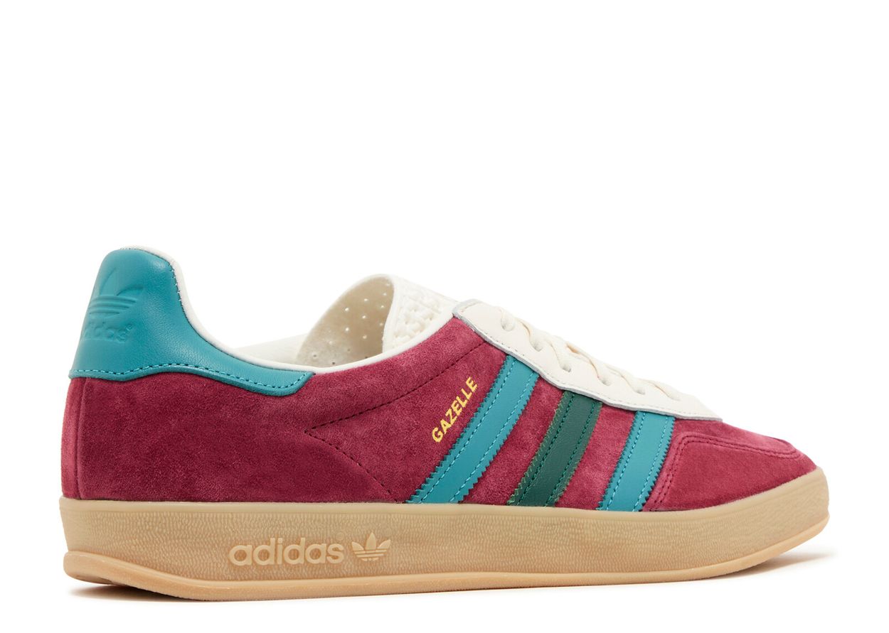 Adidas Gazelle Indoor Collegiate Burgundy Arctic Fusion (9864899756359)