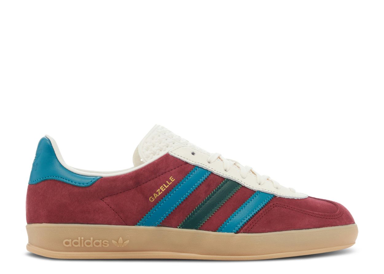 Adidas Gazelle Indoor Collegiate Burgundy Arctic Fusion (9864899756359)