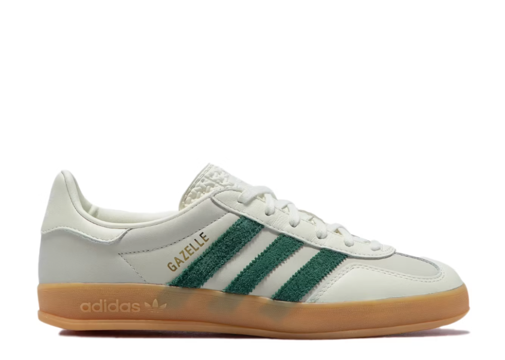 Adidas Gazelle Indoor Emmi Off White Dark Green (9864896250183)