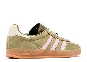 Adidas Gazelle Indoor Focus Olive Clear Pink (9865022243143)