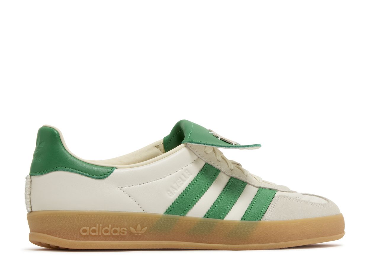 Adidas Gazelle Indoor Foot Industry Off White Green (9865073197383)