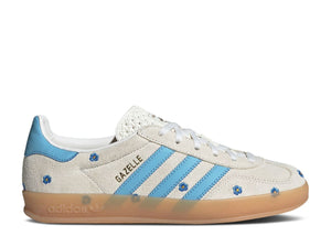 Adidas Gazelle Indoor Light Blue Floral (9864961753415)