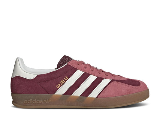 Adidas Gazelle Indoor Maroon Preloved Crimson (9864899232071)